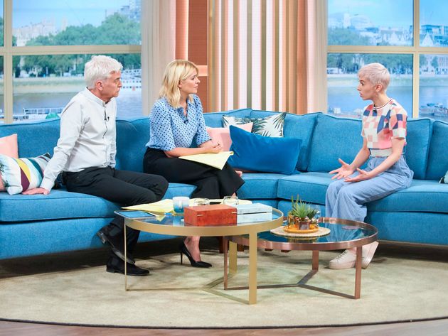 SuRie made an appearance on 'This Morning' following the weekend's drama