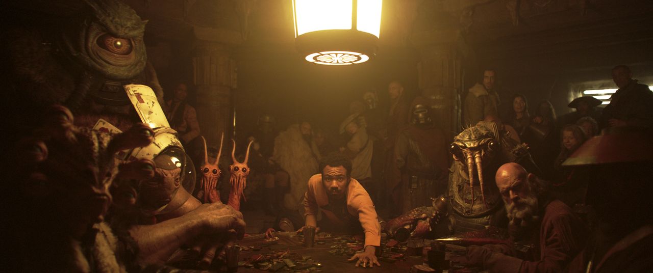 Donald Glover in "Solo: A Star Wars Story."