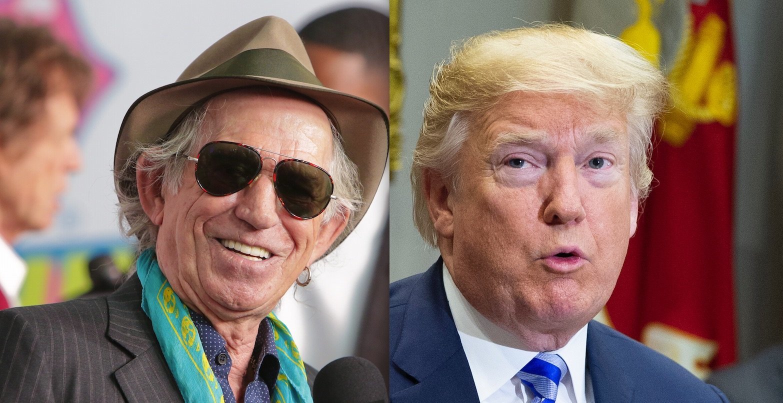 Keith Richards Explains How He Got Rid Of Trump Nearly 30 Years Ago ...