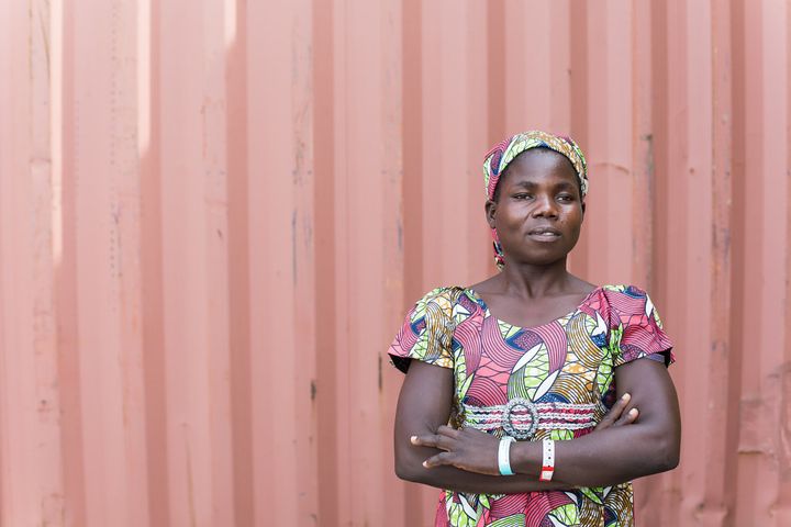 Mairamou lived with obstetric fistula for seven years before coming to the clinic.