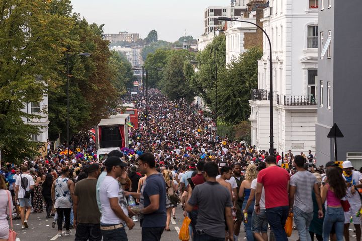 The technology was used at the Notting Hill Carnival in 2017.