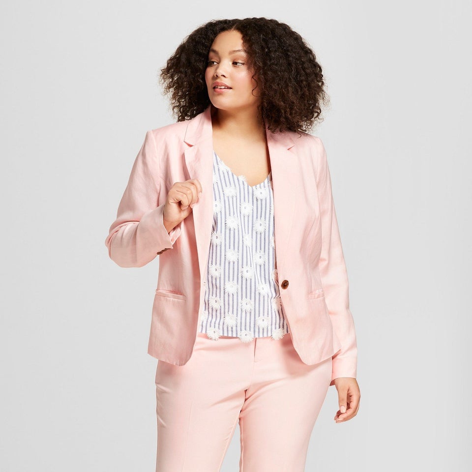 A new on sale day pink blazer