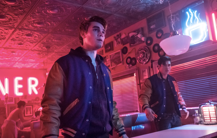 KJ Apa and Charles Melton in "Riverdale."