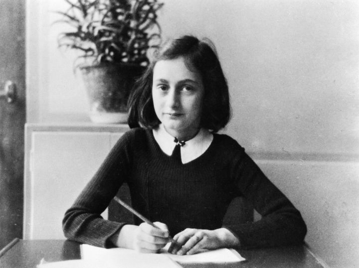 Anne Frank apparently self-censored her diary out of fear her family would read her more risque writings