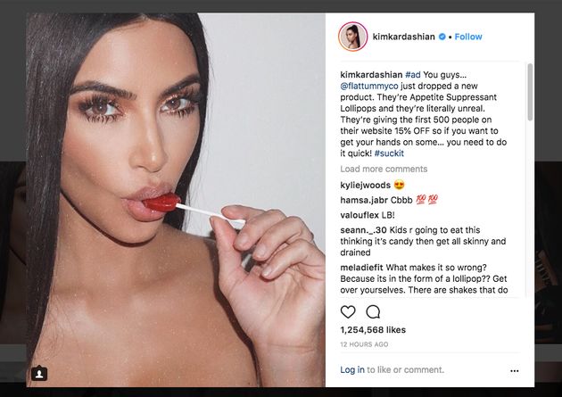 Jameela Jamil Shreds Kim Kardashian For Punting Appetite Suppressant Lollipops Huffpost Uk