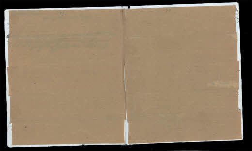 Researchers uncovered a never-before-seen entry by Anne Frank beneath these pages of brown paper. It's dated September 28, 1942.