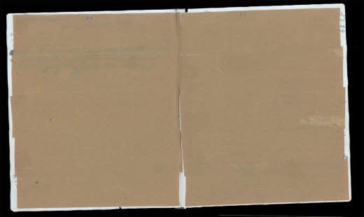 Researchers uncovered a never-before-seen entry by Anne Frank&nbsp;beneath these pages of brown paper. It's dated September 2