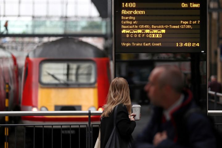 Virgin Trains East Coast will be renamed London and North Eastern Railway (file picture) 