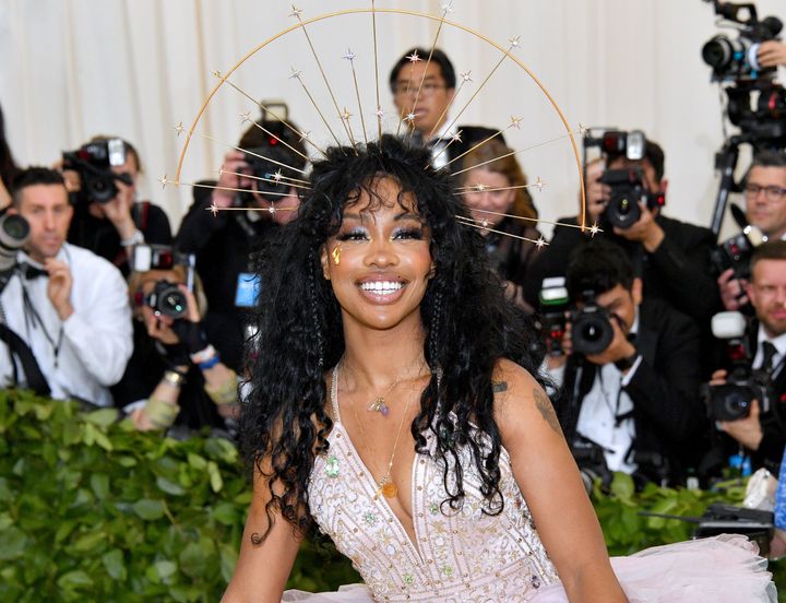 Singer-songwriter SZA is nominated for four BET Awards this year.