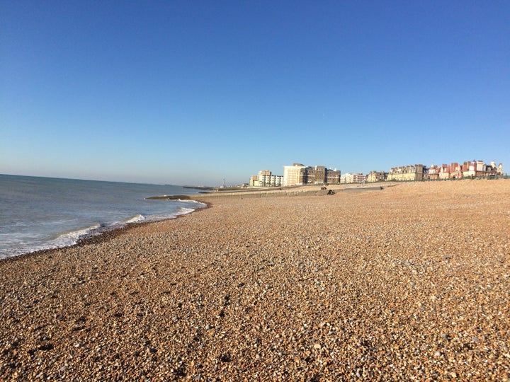 Hove beach.