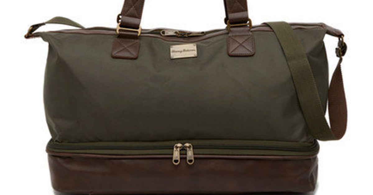 Bag with shoe compartment sales