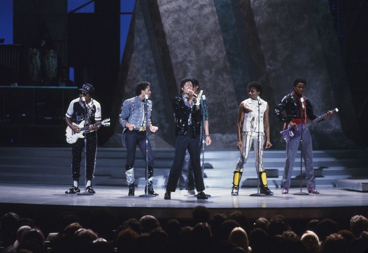 Also on Motown 25, Michael Jackson reunited with his brothers for a medley of the Jackson 5’s greatest hits. 