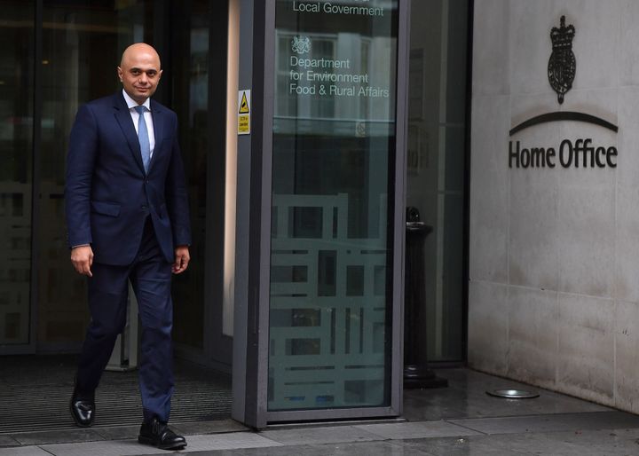 Home Secretary Sajid Javid faces questions over the Government's hate crime hub