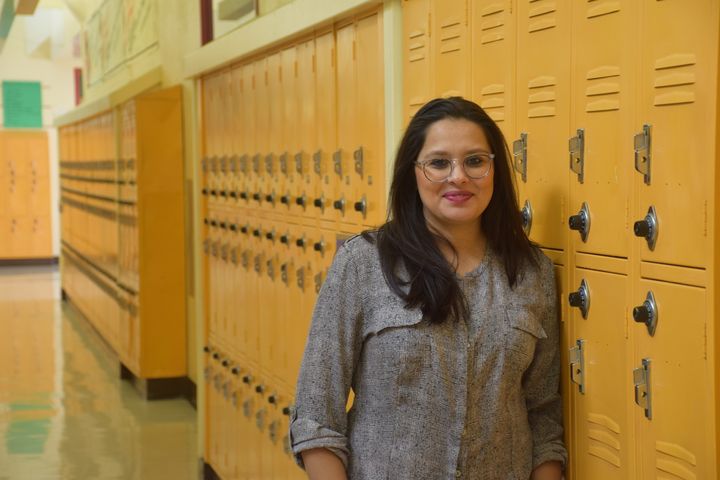 Tatiana Chaterji, the restorative justice facilitator at Fremont High School in the Oakland Unified School District.