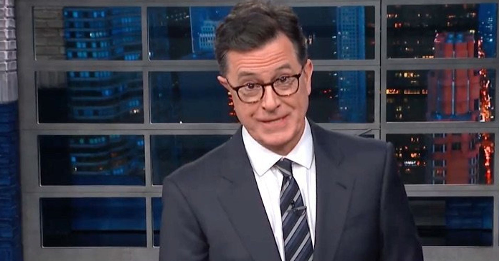 Colbert Has A Super Graphic Way Of Describing How Deep Mueller's Probe ...