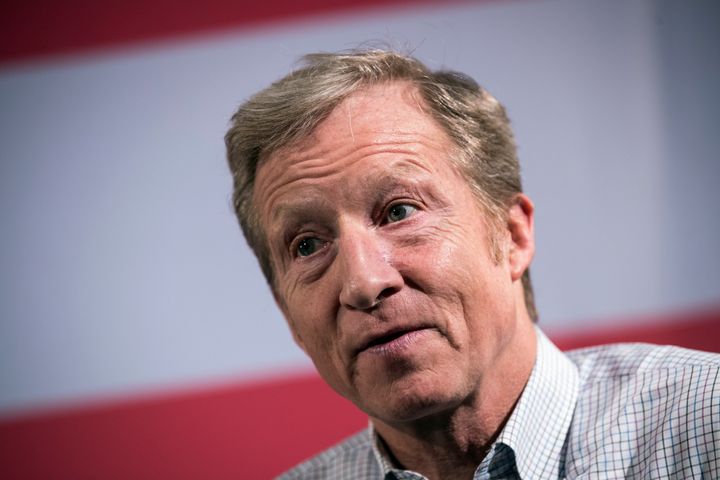 Democratic fundraiser Tom Steyer wants to turn out millennial voters in 10 battleground states this November.