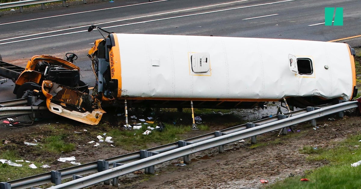 New Jersey School Bus Crash Leaves Two Dead | HuffPost Videos