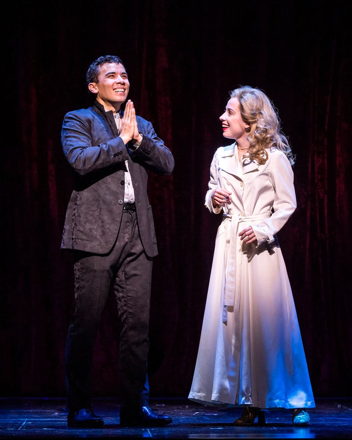 The "play with a musical" sees Chinese film producer Xue Xing (Conrad Ricamora) enamored with Hillary Clinton (Alyse Alan Louis).