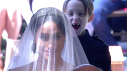 Esta provavelmente é a foto mais fofa e engraçada de todo o casamento