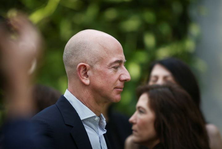 Amazon CEO Jeff Bezos is a favorite target of President Donald Trump's.