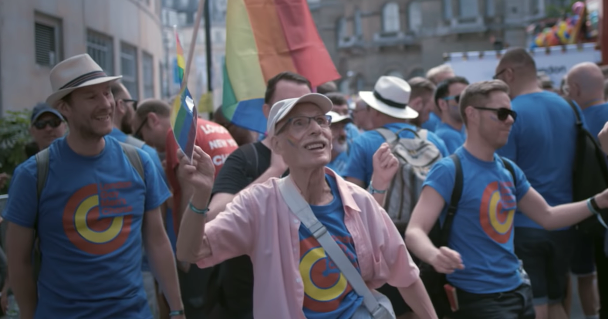 86-Year-Old Gay Man Proves You're Never Too Old To Attend Your First ...