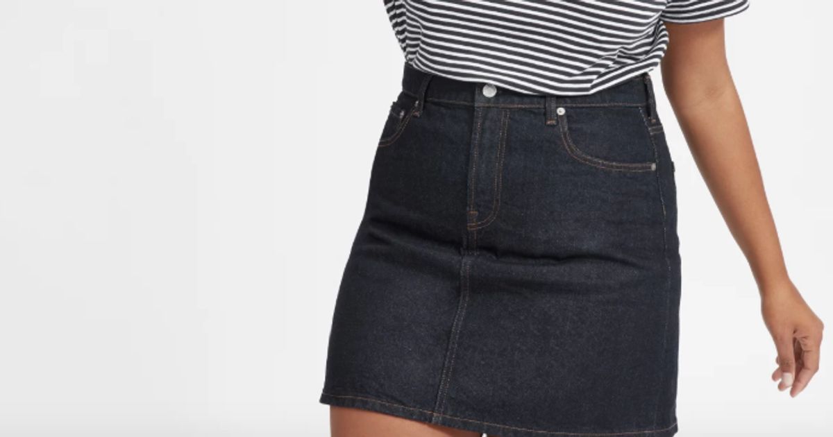 Everlane Just Released Their First-Ever Denim Shorts And Skirts ...