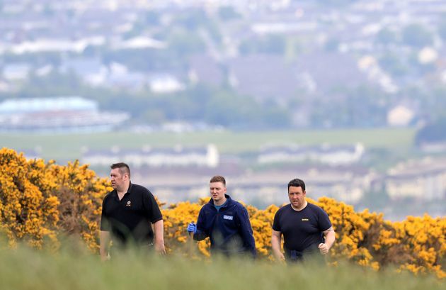 Gardai in the Puck's Castle area near Dublin as a body has been found in the search for missing Jastine Valdez.