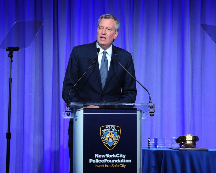 New York City Mayor Bill De Blasio’s request for police to stop arresting people who smoke marijuana in public mar