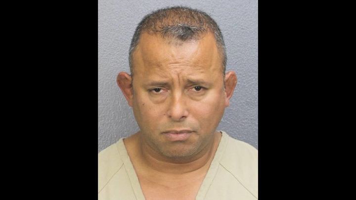 Henry Guzman, 44, was arrested Monday for shoplifting in Lauderdale Lakes, Florida.