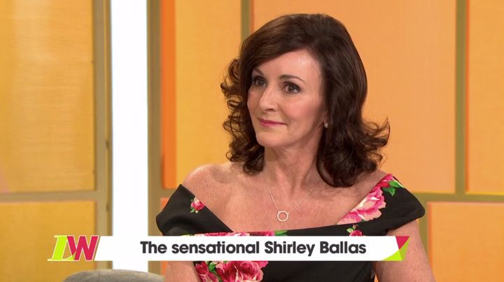 Shirley Ballas appeared on 'Loose Women'