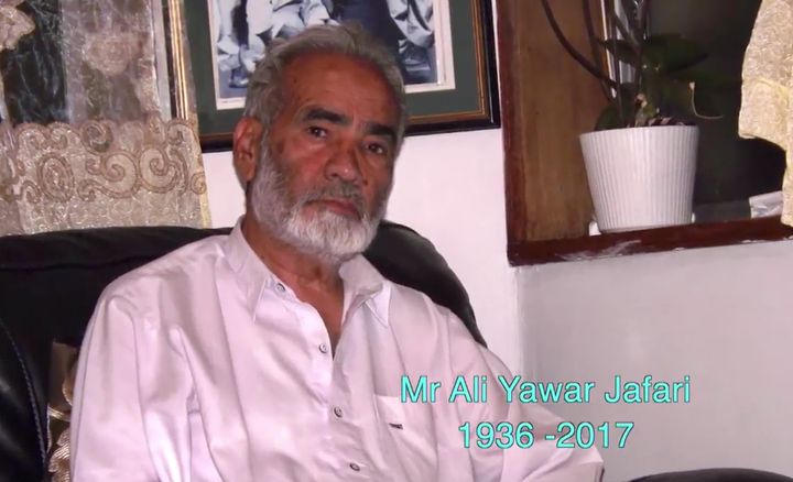 Ali Yawar Jafari was one of 72 people to die in the fire on 14 June 2018