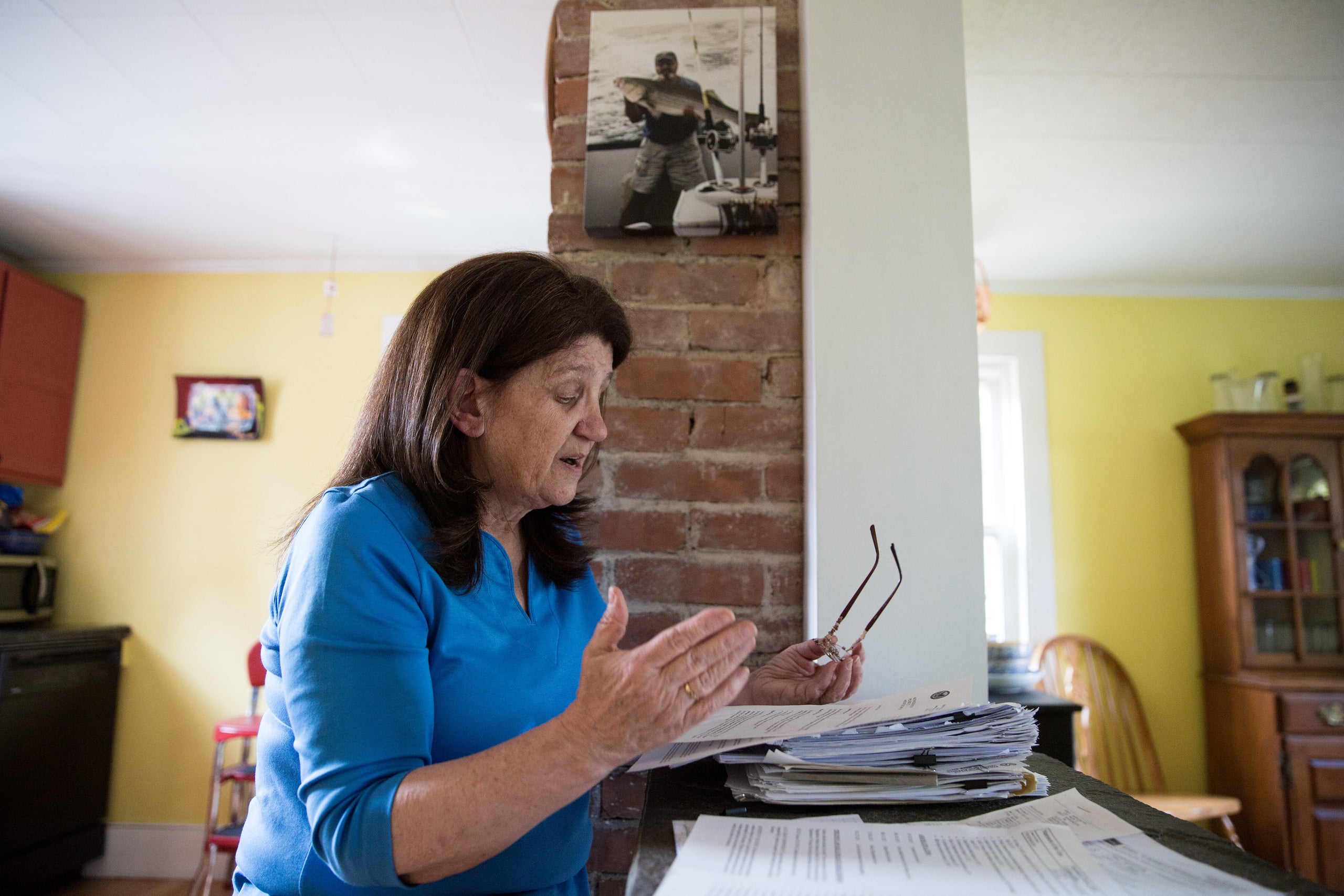 Pete Naylor died from esophageal cancer three years ago, and his wife Kate believes that his exposure to Agent Orange during