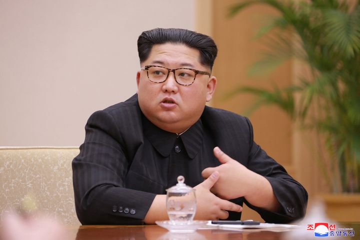 North Korean leader Kim Jong Un pictured on April 9, 2018.