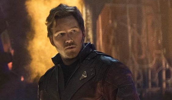 Chris Pratt as Star-Lord in “Avengers: Infinity War.”