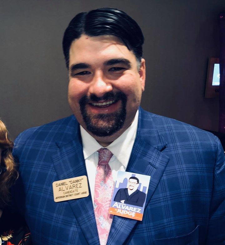 Danny Alvarez, who was running for Jefferson County District Court judge in Kentucky, died on Wednesday after a primary victory.