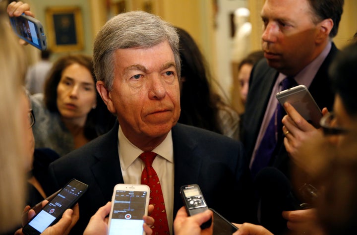 Sen. Roy Blunt helped negotiate a sexual harassment bill that civil rights groups are giving a big thumbs-down.