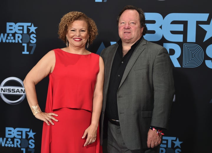 Debra Lee, chairman and chief executive of BET Networks, and Bob Bakish, president and chief executive of Viacom, BET's paren