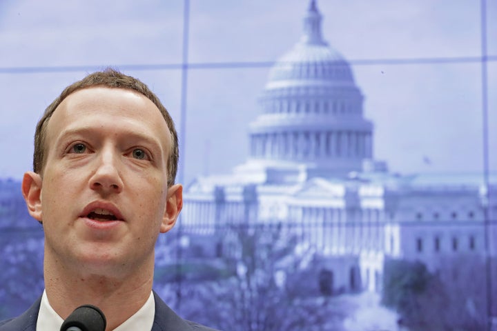 Facebook CEO Mark Zuckerberg testifies before the House energy and commerce committee in Washington, D.C., on April 11, 2018.