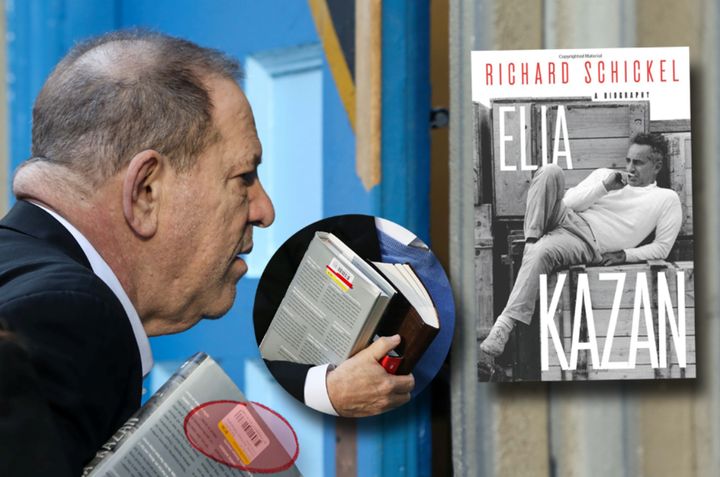 Harvey Weinstein was clutching two books when he turned himself in, one of which was the story of Elia Kazan