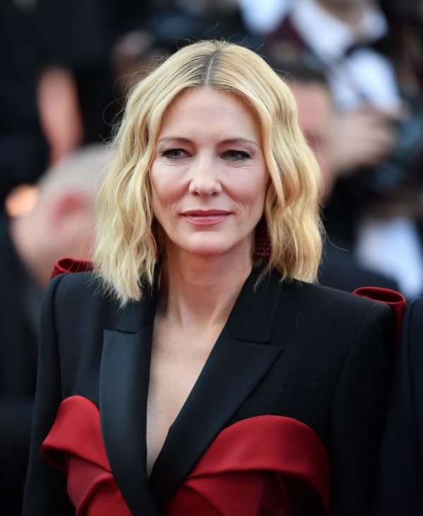 Cate Blanchett's wavy blunt lob is the ultimate cool-girl hairstyle. Plus, this cut is <a href=