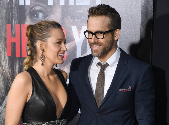 Blake Lively and Ryan Reynolds attend a premiere of "A Quiet Place" in April.