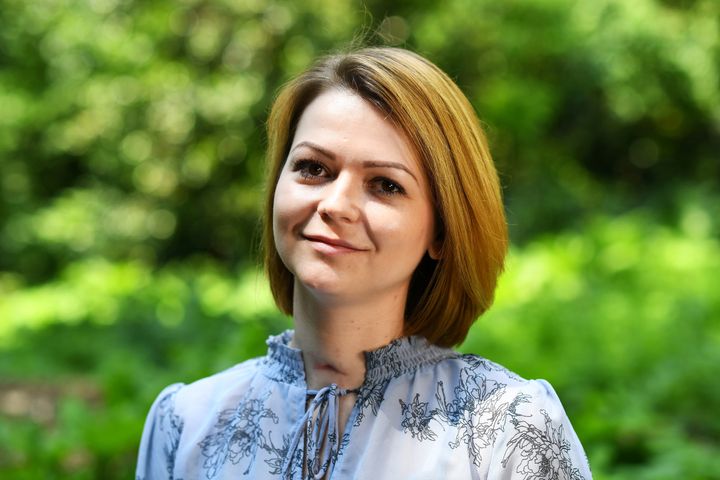 Yulia Skripal speaking to Reuters last week.