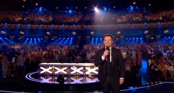 Dec made a quip about Ant's absence as he hosted the first 'BGT' live show alone