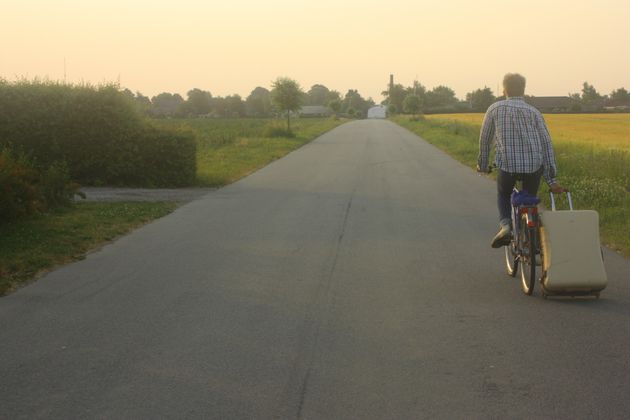 Kristoffer, now 30, grew up cycling in Copenhagen. 