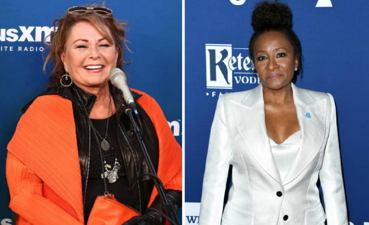 Roseanne Barr and Wanda Sykes.