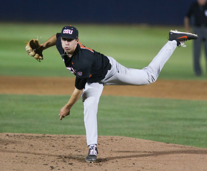 Oregon State pitcher Luke Heimlich, who pleaded guilty to sexually molesting his then-6-year-old niece when he was 15. He’s preparing to go pro, and sports reporters must confront how to write about good players’ bad actions.