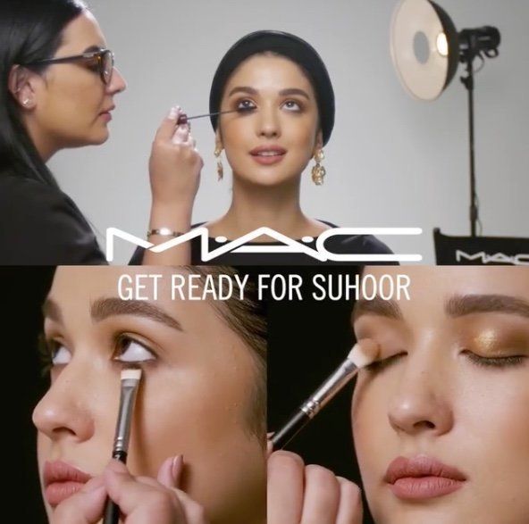 Image result for MAC's Ramadan Makeup Tutorial Sparks Debate, Highlights The Holiday's Diversity