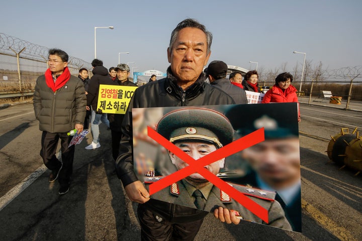 News that Kim Yong Chol would be part of the North Korean delegation to the Winter Olympics was met with fury by some South K