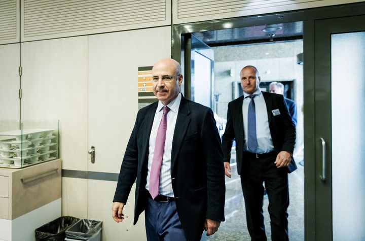 CEO of Hermitage Capital Management Bill Browder, a former Moscow financier turned anti-Kremlin activist, walks in the House of Representatives in The Hague on May 23, 2018.