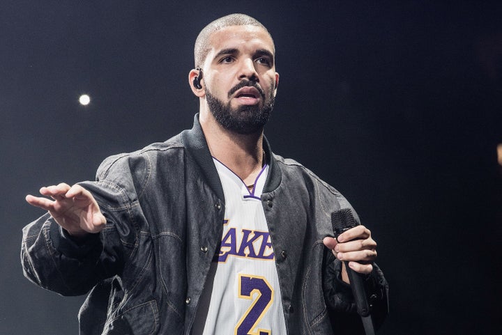 Drake performs at the Forum in Inglewood, California, in 2016. In a new song, Pusha T alleges that Drake is keeping quiet a child he had with adult film star Sophie Brussaux.